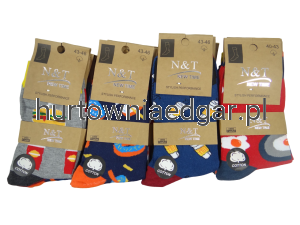 SKARPETY  MĘSKIE  N & T  5 Par