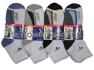 SKARPETY MĘSKIE 3/4 DWUKOLOROWE SPORT PESAIL 5 Par