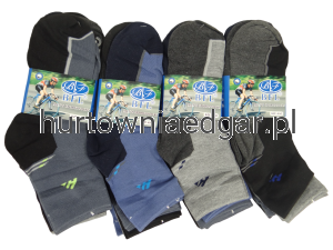 SKARPETY  MĘSKIE  DWUKOLOROWE  BFL  5 Par