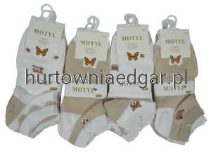 STOPKI  DAMSKIE  MOTYL  5 Par