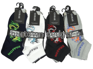 SKARPETY  MĘSKIE  KRÓTKIE  COSAS   5 Par