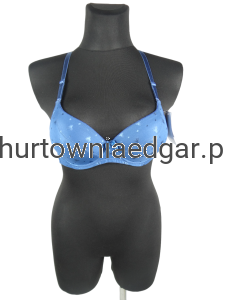 BIUSTONOSZE ( B) PUSH UP W KWIATKI  LINAISE  6 Szt