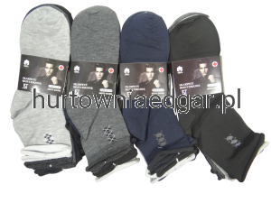 SKARPETY  MĘSKIE  BEZUCISKOWE  JST  5 Par