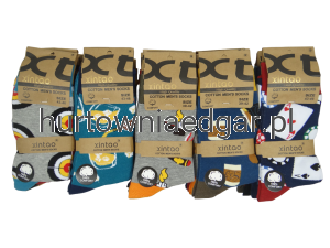 SKARPETY  MĘSKIE  KOLOROWE  XINTAO  5 Par