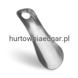 ŁYŻKA DO BUTÓW METALOWA KRÓTKA 12CM POSREBRZANA
