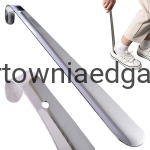 ŁYŻKA DO BUTÓW METALOWA 26CM POSREBRZANA