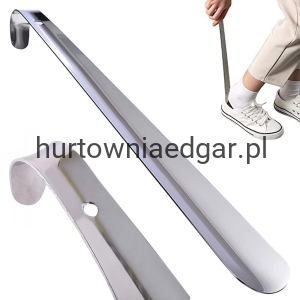 ŁYŻKA DO BUTÓW METALOWA 26CM POSREBRZANA