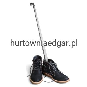 ŁYŻKA DO BUTÓW METALOWA 50CM POSREBRZANA