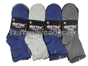 SKARPETY  MĘSKIE  BEZUCIESKOWE  BIXTRA  5 pat