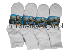 SKARPETY  MĘSKIE  BIAŁE  BIXTRA  5 Par