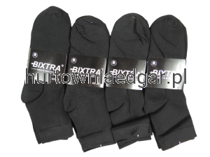 SKARPETY  MĘSKIE  CZARNE  3/4  BIXTRA  5 Par
