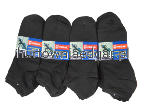 SKARPETY  MĘSKIE  CZARNE  KRÓTKIE  PESAIL  5 Par