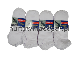 SKARPETY  MĘSKIE  BIAŁE  KRÓTKIE  PESAIL  5 Par