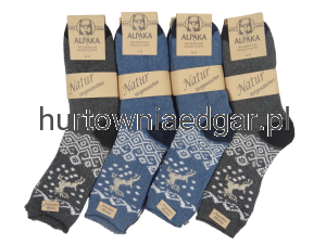 SKARPETY  MĘSKIE  ALPAKA  3 Par