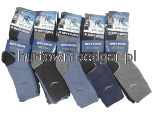 SKARPETY  MĘSKIE  FROTTE  THERMO  D&A  4 Par