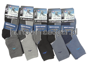 SKARPETY  MĘSKIE  FROTTE  THERMO  D&A  4 Par