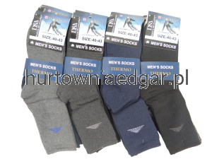 SKARPETY  MĘSKIE  FROTTE  THERMO  D&A  4 Par