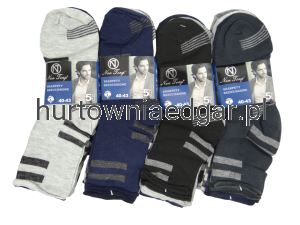 SKARPETY  MĘSKIE  BEZUCISKOWE  Nan Jong  5 Par