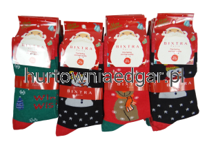 SKARPETY  MĘSKIE  SWIĄTECZNIE  BIXTRA  5 Par
