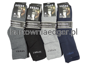 SKARPETY  MĘSKIE  FROTOWE  (SPORT) COSAS  4 Par